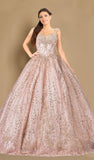 Quinceniera Dresses Long Quinceanera Dress Ball Gown RoseGold