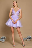 Dylan & Davids DD1236 Short Formal Graduation Sexy Prom Dress