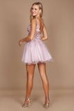 Homecoming Dresses Short Formal Graduation Sexy Prom Dress Mauve