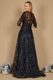 Dylan & Davids DD1239 Long Formal Lace Evening Dress