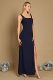 Dylan & Davids DD1256 Long Formal Square Neckline Evening Dress