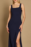 Dylan & Davids DD1256 Long Formal Square Neckline Evening Dress