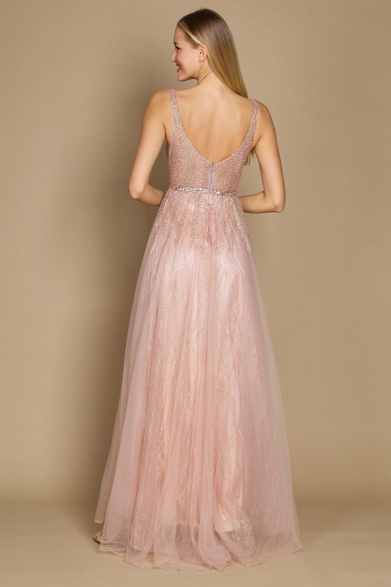 Formal Dresses Long Formal Prom Rose Gold Dress