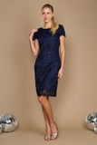 Dylan & Davids DD1264 Dylan and Davids Short Lace Formal Evening Cocktail Dress