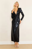 Formal Dresses Long Sexy Semi Formal Metallic Dress Black