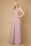 Formal Dresses Long Formal Dress Plus Size Evening Gown Mauve