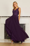 Formal Dresses Long Formal Dress Plus Size Evening Gown Plum