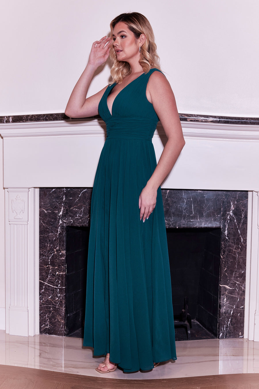 Formal Dresses Long Formal Chiffon Evening Dress Teal