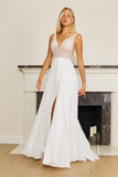 Wedding Dresses Long Formal Off White Evening Dress White