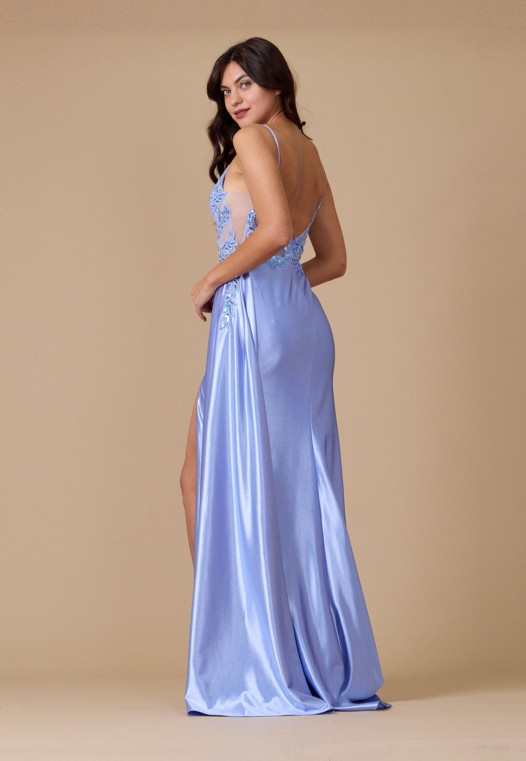 Prom Dresses Long Sexy Corset Prom Dress Babyblue