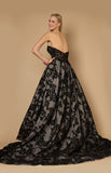 Wedding Dresses Long Lace Black Wedding Dress Black