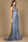 Dylan & Davids Formal Mermaid Prom Evening Dress Charcoal