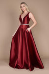 Prom Dresses Long Formal Evening Dress Burgundy