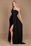 Dylan & Davids #DD1288 One Shoulder Long Evening Gown Prom Dress